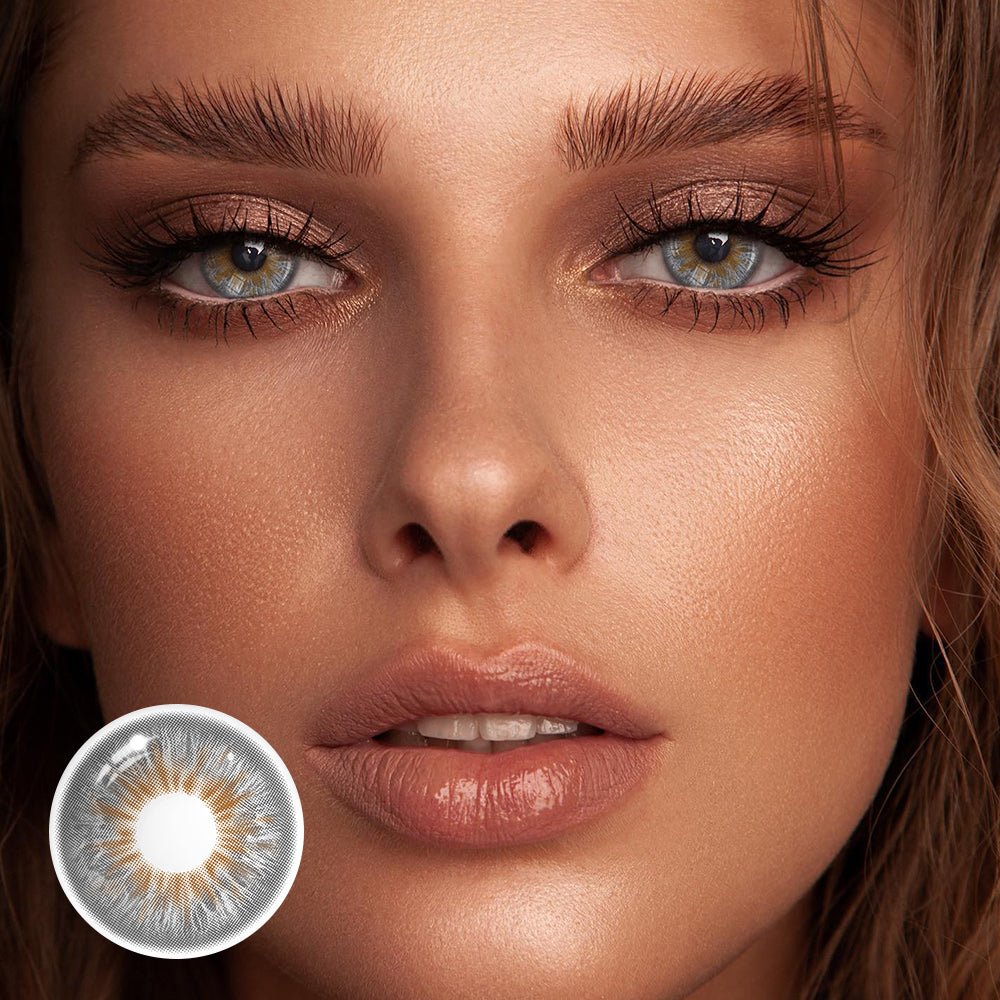 Olivia Gray Coloured Contact Lenses Secondary image