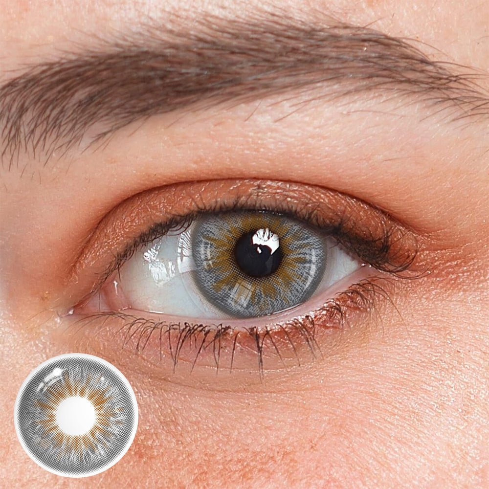 Olivia Gray Coloured Contact Lenses - BEAUEYE (UK) Main image