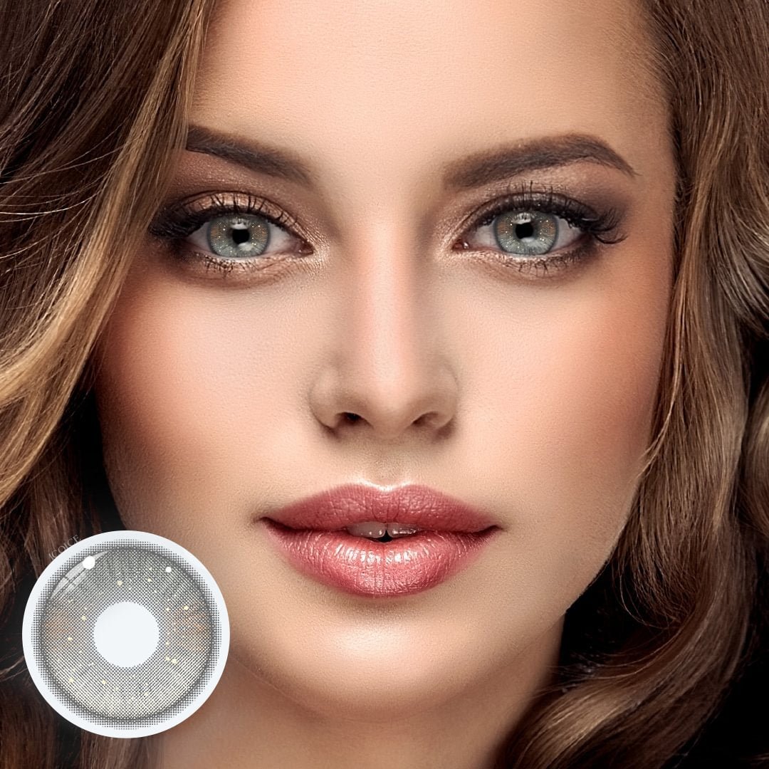 Ophir Gray Coloured Contact Lenses Secondary image