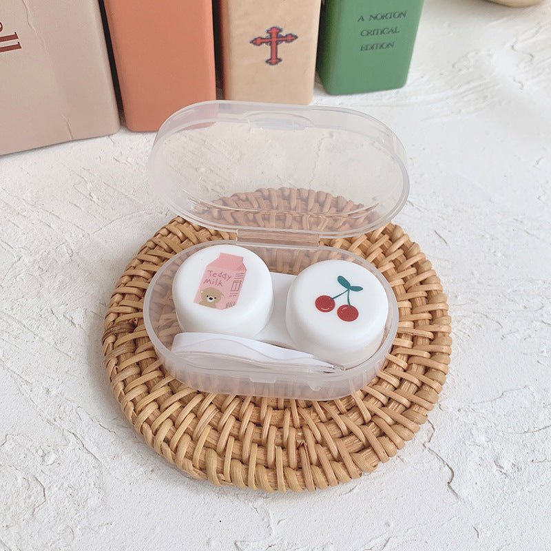Oval Colored Contact Lens Case - BEAUEYE (UK)