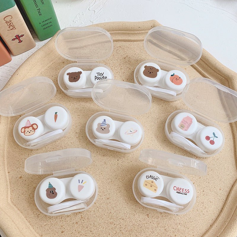 Oval Colored Contact Lens Case - BEAUEYE (UK)