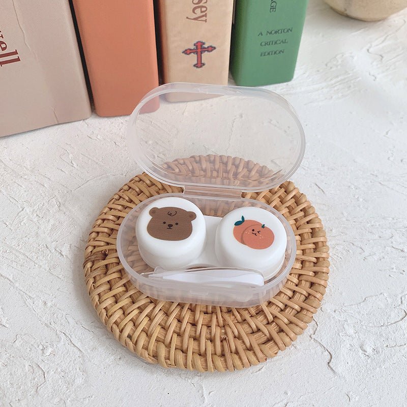 Oval Colored Contact Lens Case - BEAUEYE (UK)