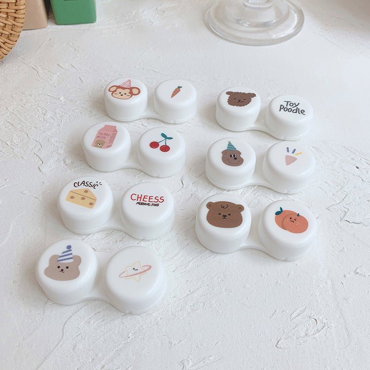 Oval Colored Contact Lens Case - BEAUEYE (UK)