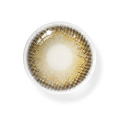 Penina Golden Brown Prescription Coloured Contact Lenses - BEAUEYE (UK)