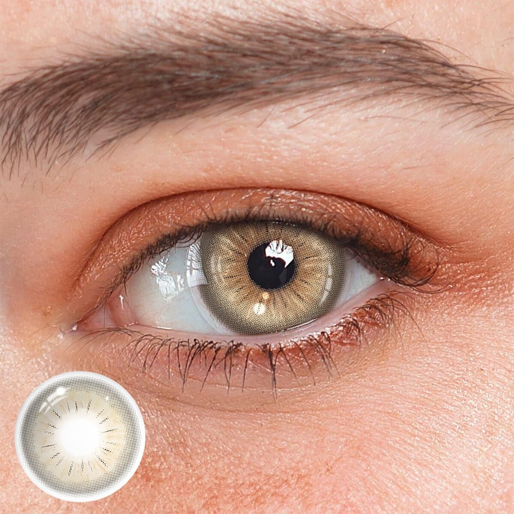 Perola Brown Coloured Contact Lenses - BEAUEYE (UK) Main image