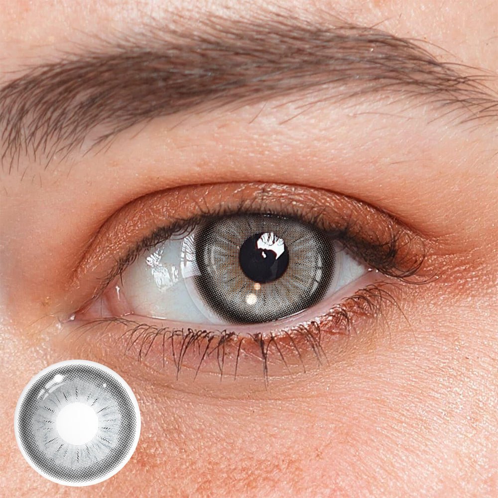 Perola Gray Coloured Contact Lenses - BEAUEYE (UK) Main image