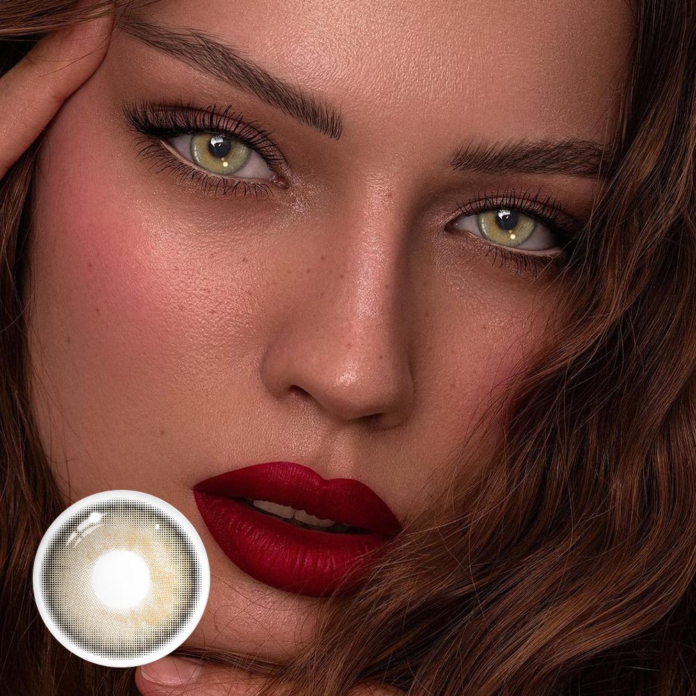 Pina Brown Coloured Contact Lenses - BEAUEYE (UK)