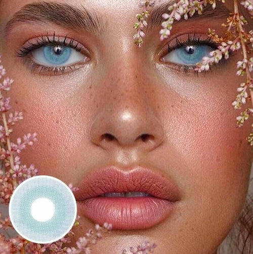 Pixie Blue Prescription Coloured Contact Lenses - BEAUEYE (UK)