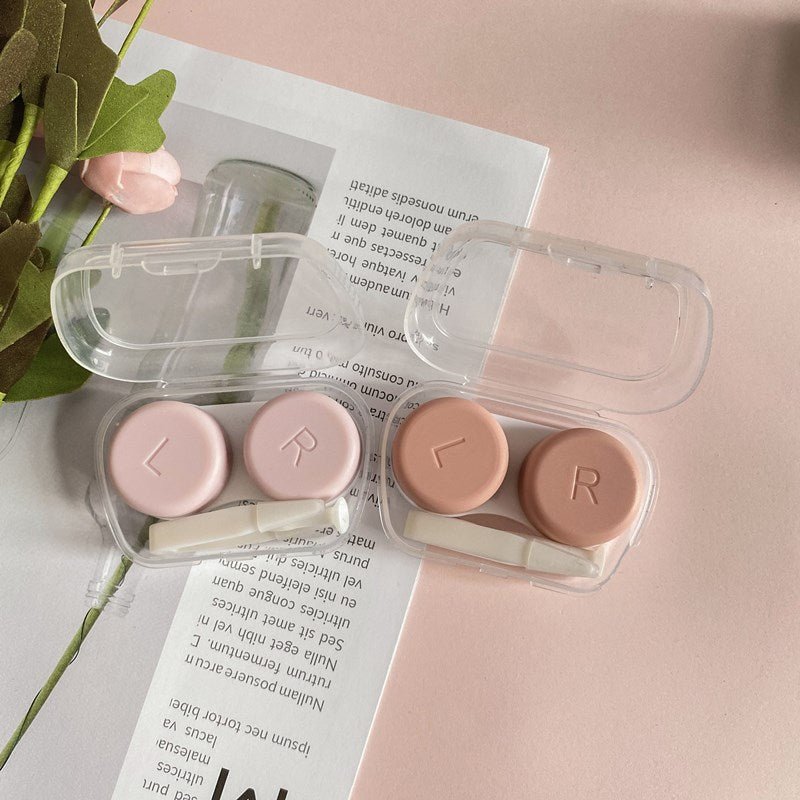 Plain Colored Contact Lens Case - BEAUEYE (UK)
