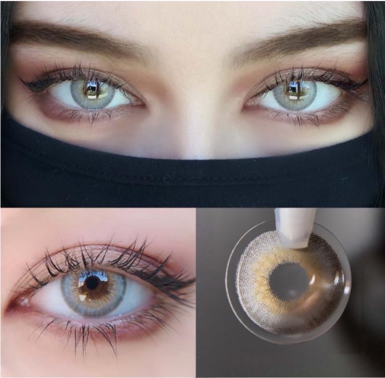 LA GIRL Grey Daily (10 Pcs) Colored Contact Lenses