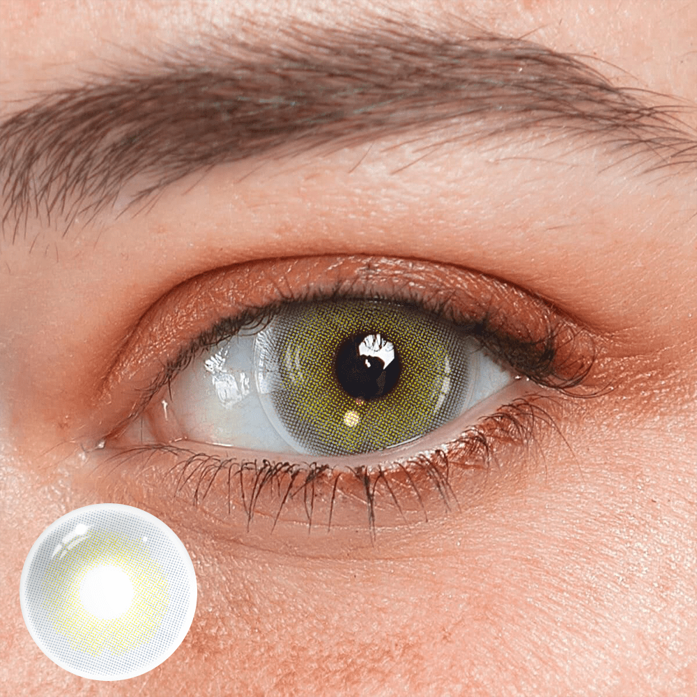 Polar Light sky gray Prescription Coloured Contact Lenses - BEAUEYE (UK) Main image