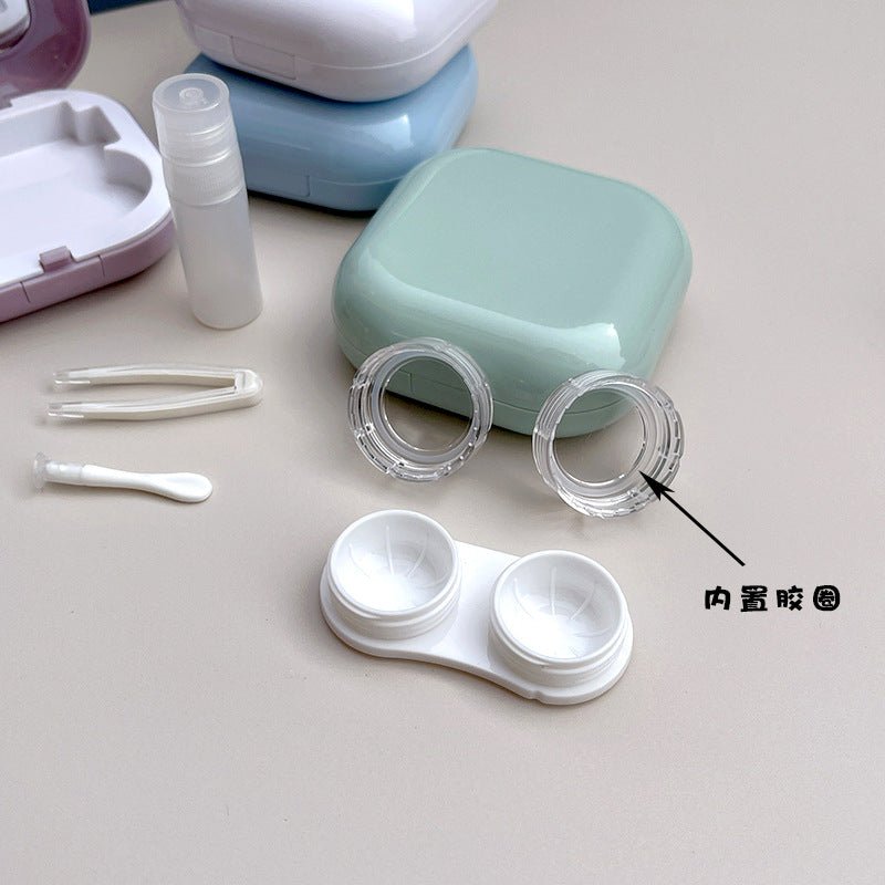 Porcelain Colored Contact Lens Case - BEAUEYE (UK)