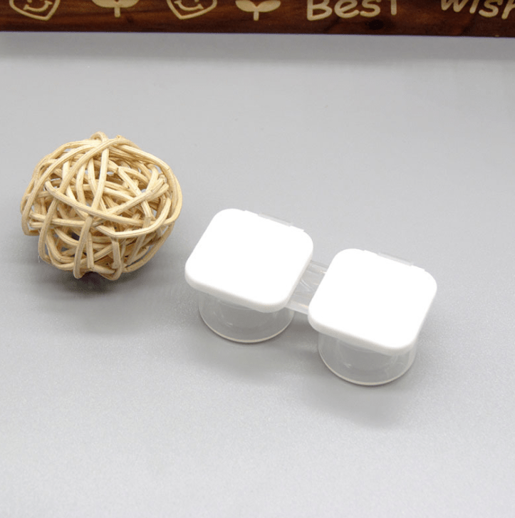 Portable flip cover Multicolor Colored Contact Lens Case - BEAUEYE (UK)