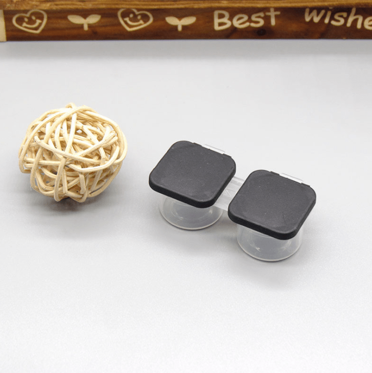Portable flip cover Multicolor Colored Contact Lens Case - BEAUEYE (UK)