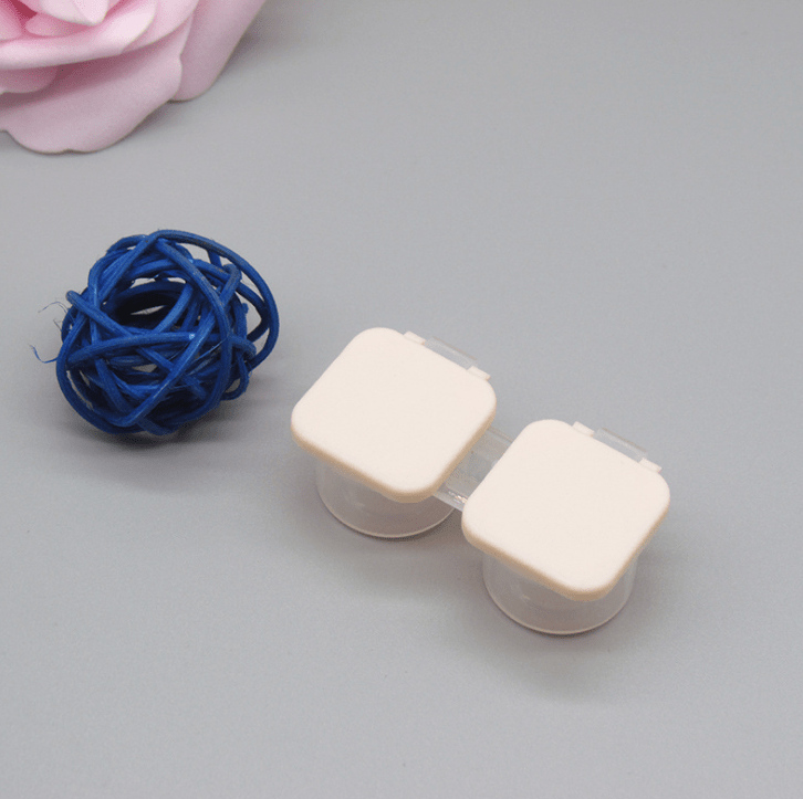 Portable flip cover Multicolor Colored Contact Lens Case - BEAUEYE (UK)