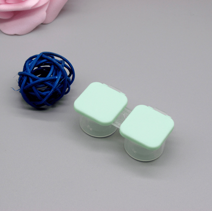 Portable flip cover Multicolor Colored Contact Lens Case - BEAUEYE (UK)