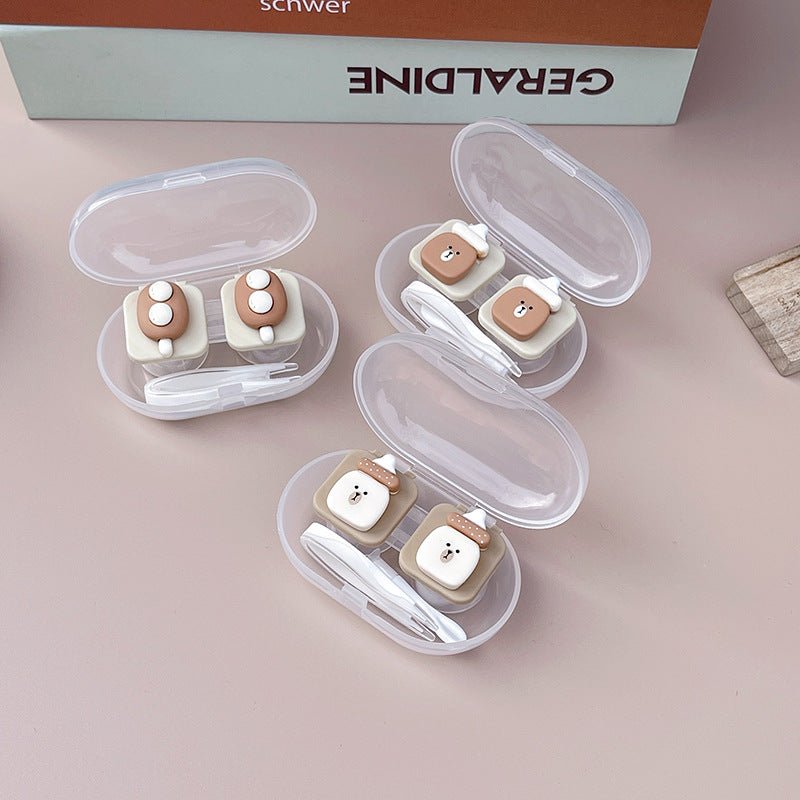 Press Box Colored Contact Lens Case - BEAUEYE (UK)
