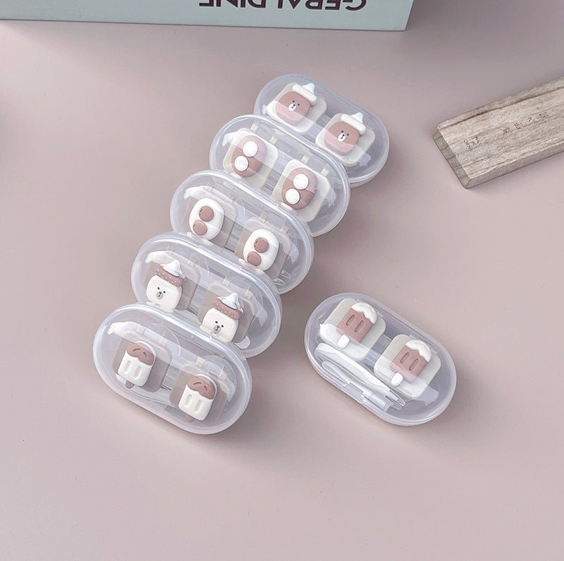 Press Box Colored Contact Lens Case - BEAUEYE (UK)