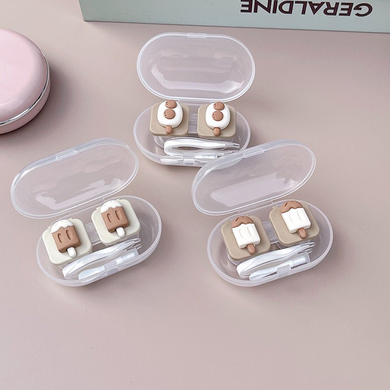 Press Box Colored Contact Lens Case Secondary image