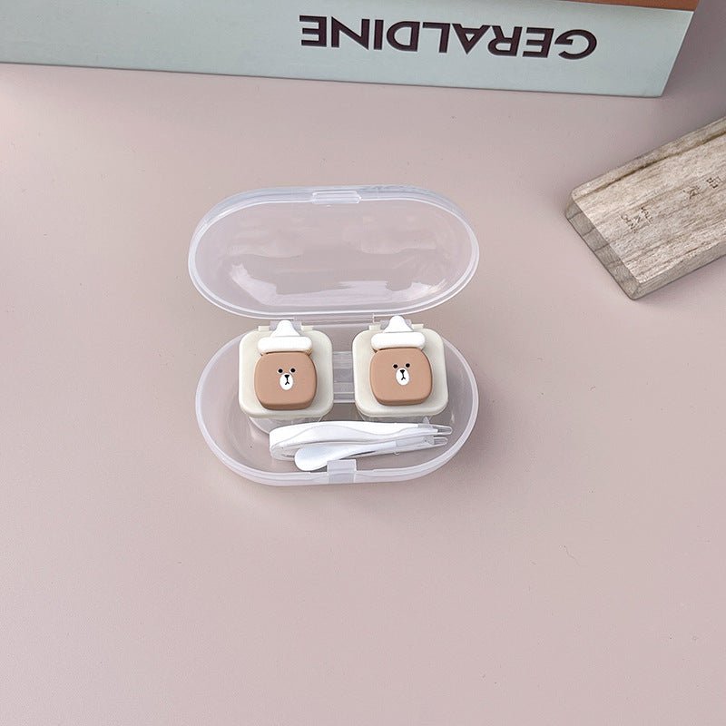 Press Box Colored Contact Lens Case - BEAUEYE (UK)
