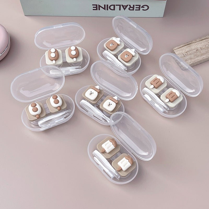 Press Box Colored Contact Lens Case - BEAUEYE (UK) Main image