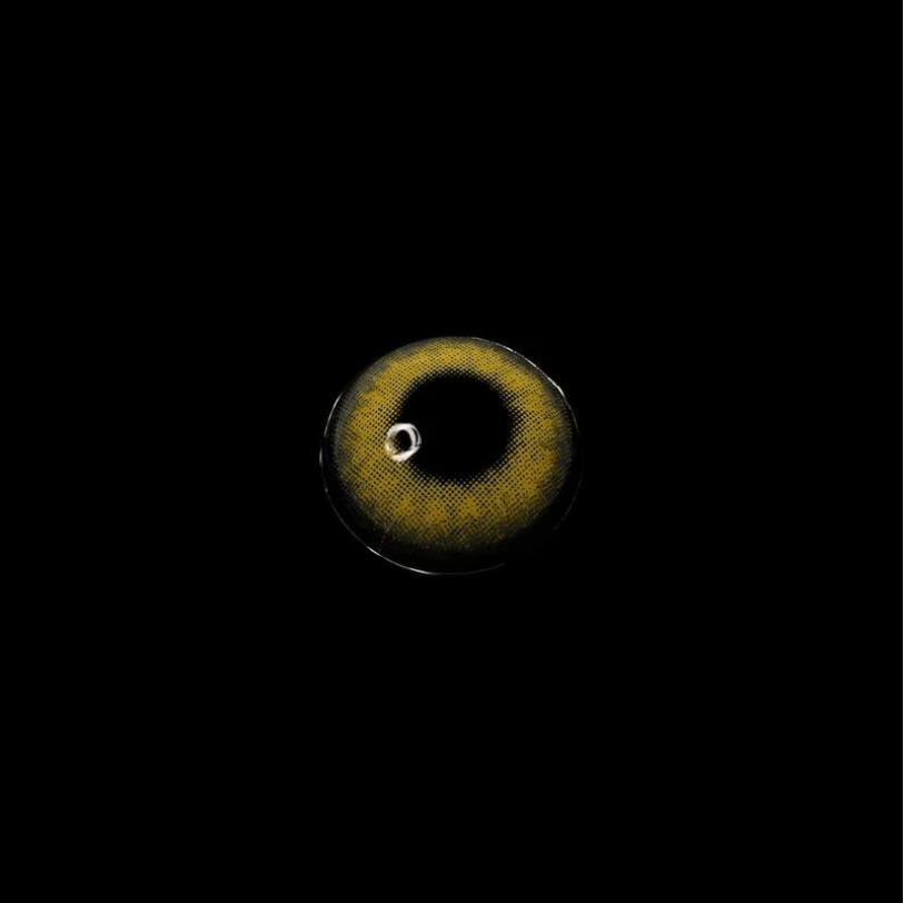 Pro Khaki Brown Coloured Contact Lenses Secondary image