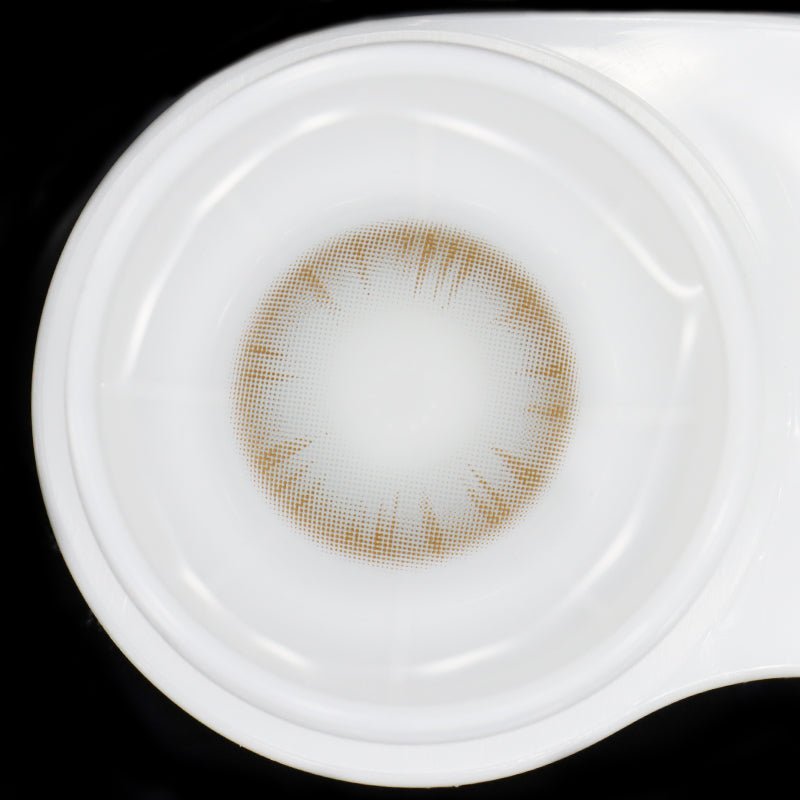 Pure Nature Brown gray Prescription Coloured Contact Lenses - BEAUEYE (UK)