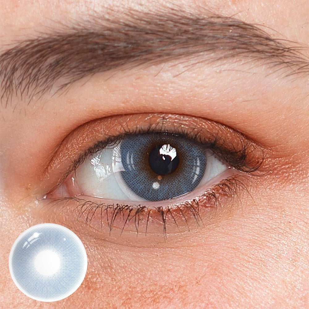 Queen Blue Coloured Contact Lenses - BEAUEYE (UK) Main image