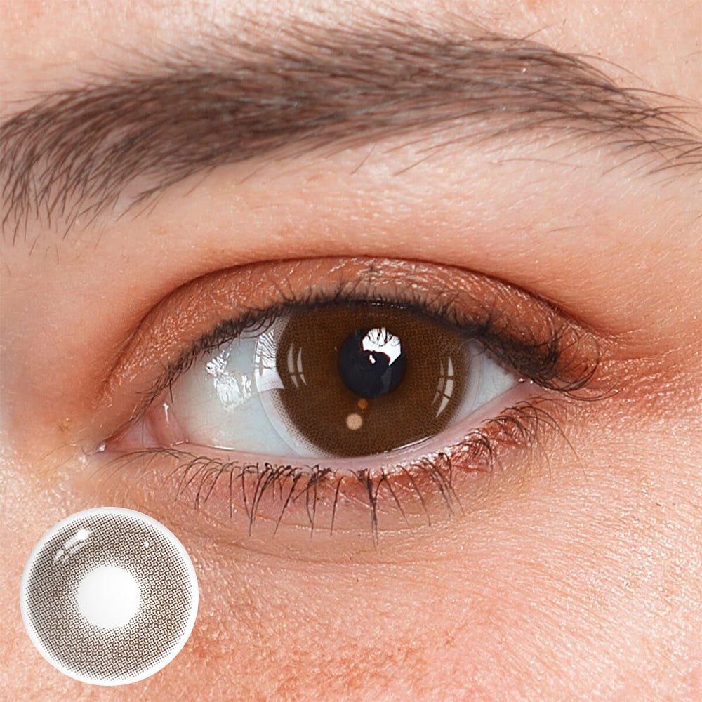 Queen Coffee Coloured Contact Lenses - BEAUEYE (UK) Main image