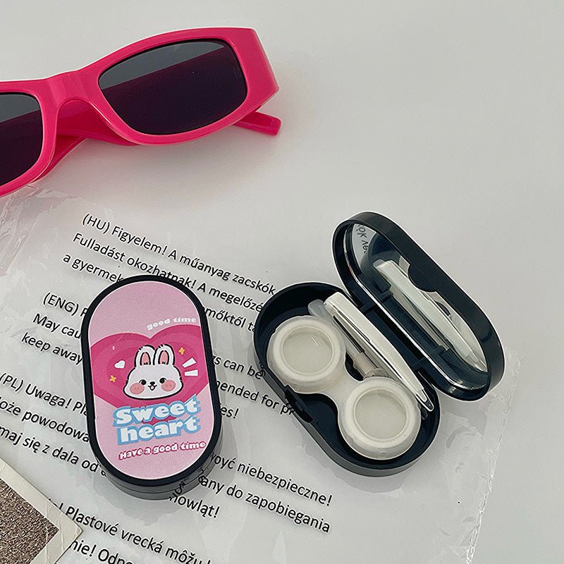 Rabbit Barbie Colored Contact Lens Case - BEAUEYE (UK)