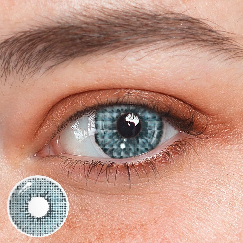 Radella Blue Coloured Contact Lenses - BEAUEYE (UK) Main image