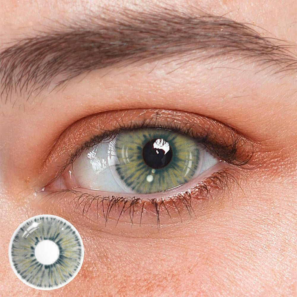 Radella Green Coloured Contact Lenses - BEAUEYE (UK) Main image