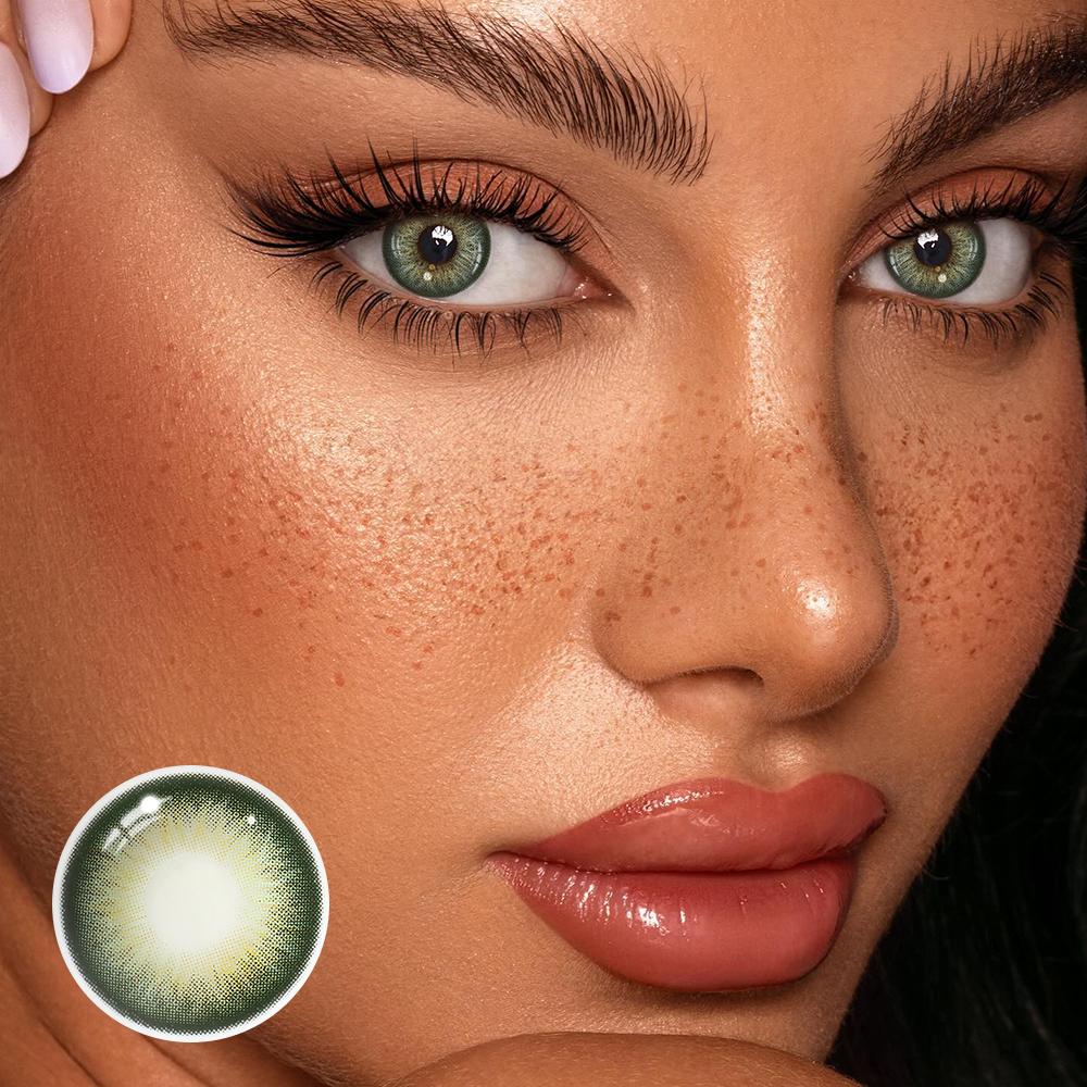 Renata Green Coloured Contact Lenses Secondary image