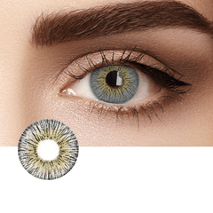 Retro Marble Grey Contact Lenses - BEAUEYE (UK)