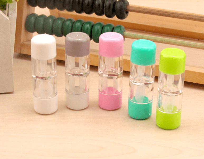RGP Multicolor Colored Contact Lens Case Secondary image
