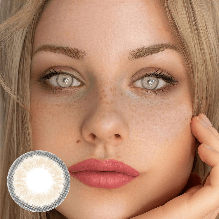 Rome Brown Coloured Contact Lenses Secondary image