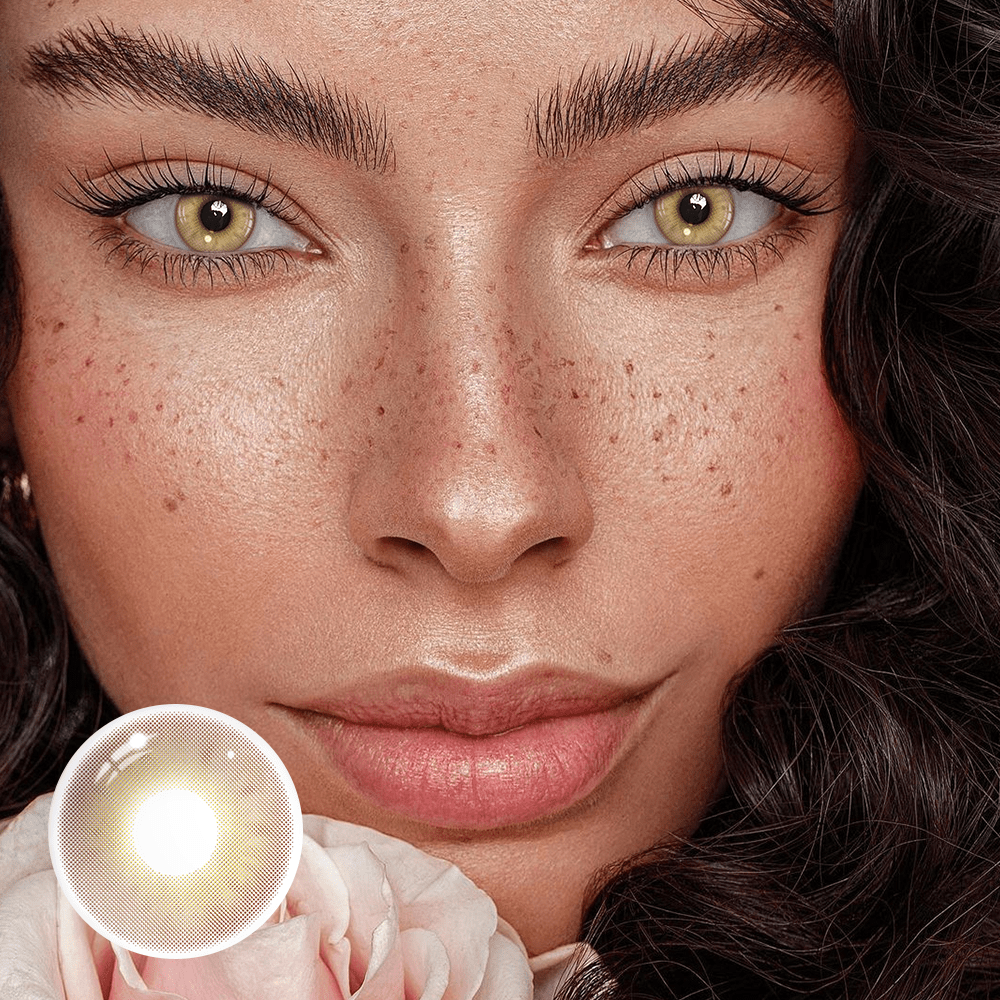 Rosemary Brown Coloured Contact Lenses Secondary image
