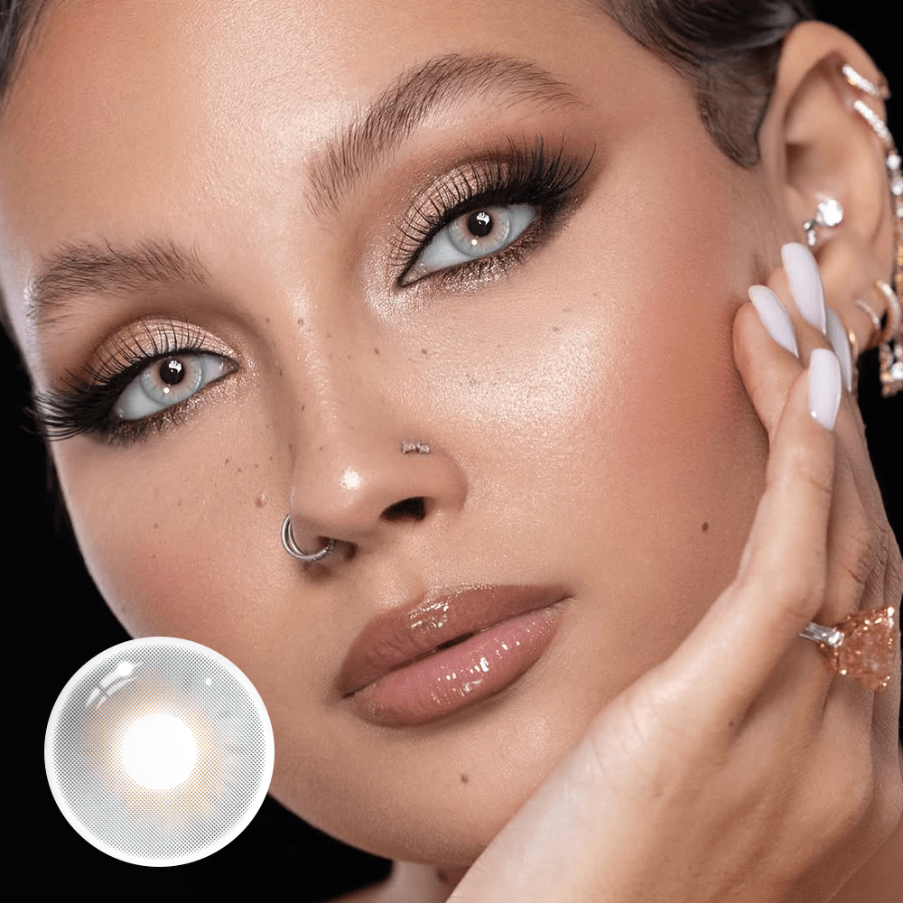 Rosemary Gray Coloured Contact Lenses Secondary image