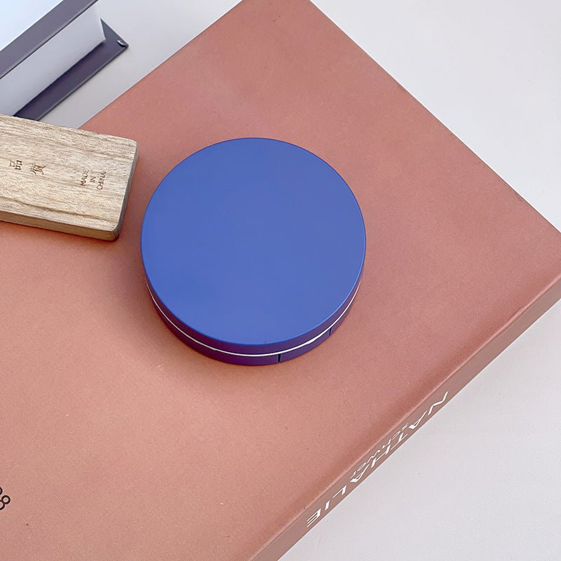 Round Milk Coffee Warm Color Colored Contact Lens Case - BEAUEYE (UK)
