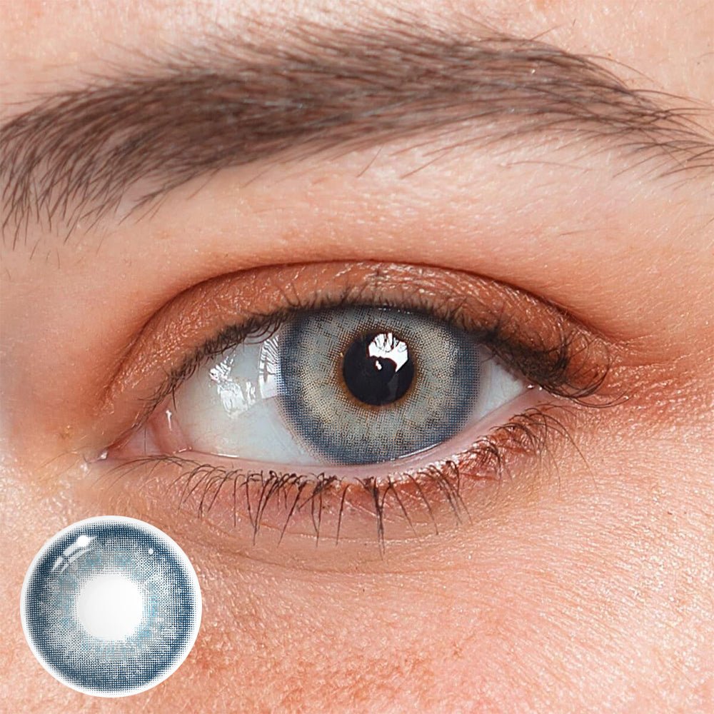Ruri Blue Prescription Coloured Contact Lenses - BEAUEYE (UK) Main image