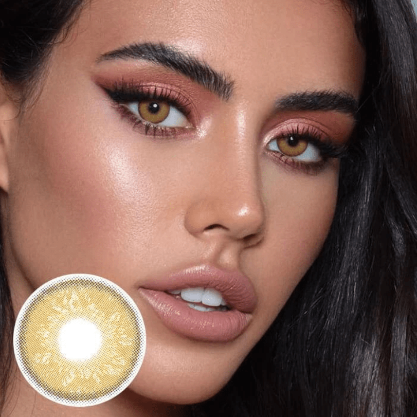 Russia Brown Prescription Coloured Contact Lenses - BEAUEYE (UK) Main image