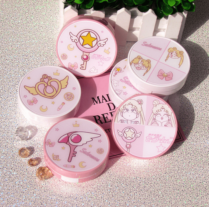 Sakura Pink Colored Contact Lens Case - BEAUEYE (UK) Main image