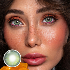 Melania Green Coloured Contact Lenses