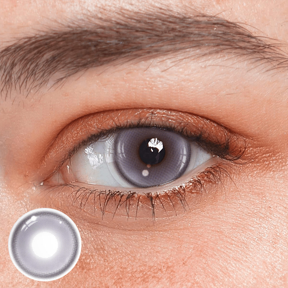 Shae Purple Coloured Contact Lenses - BEAUEYE (UK) Main image