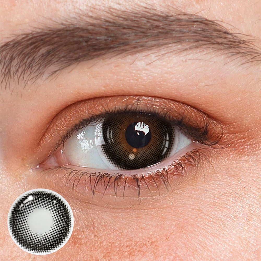 Sidra Black Coloured Contact Lenses - BEAUEYE (UK) Main image