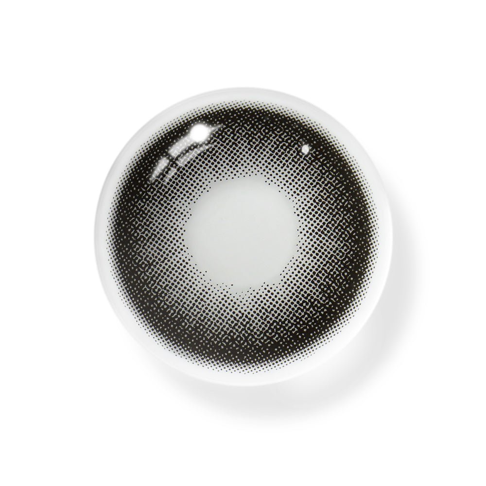 Sidra Black Coloured Contact Lenses Secondary image