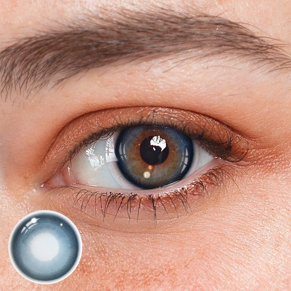 Sidra Blue Coloured Contact Lenses - BEAUEYE (UK) Main image