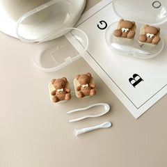 Simple Bear Colored Contact Lens Case - BEAUEYE (UK)
