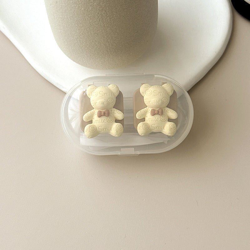 Simple Bear Colored Contact Lens Case - BEAUEYE (UK)
