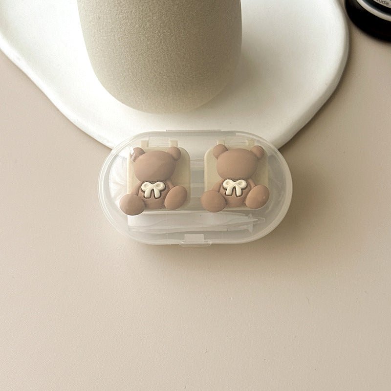 Simple Bear Colored Contact Lens Case - BEAUEYE (UK)